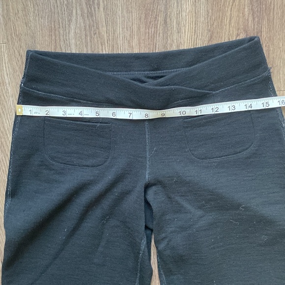 VGUC Ibex Izzi Merino Wool Pull On Pants with Crossover Waistband - Picture 10 of 14